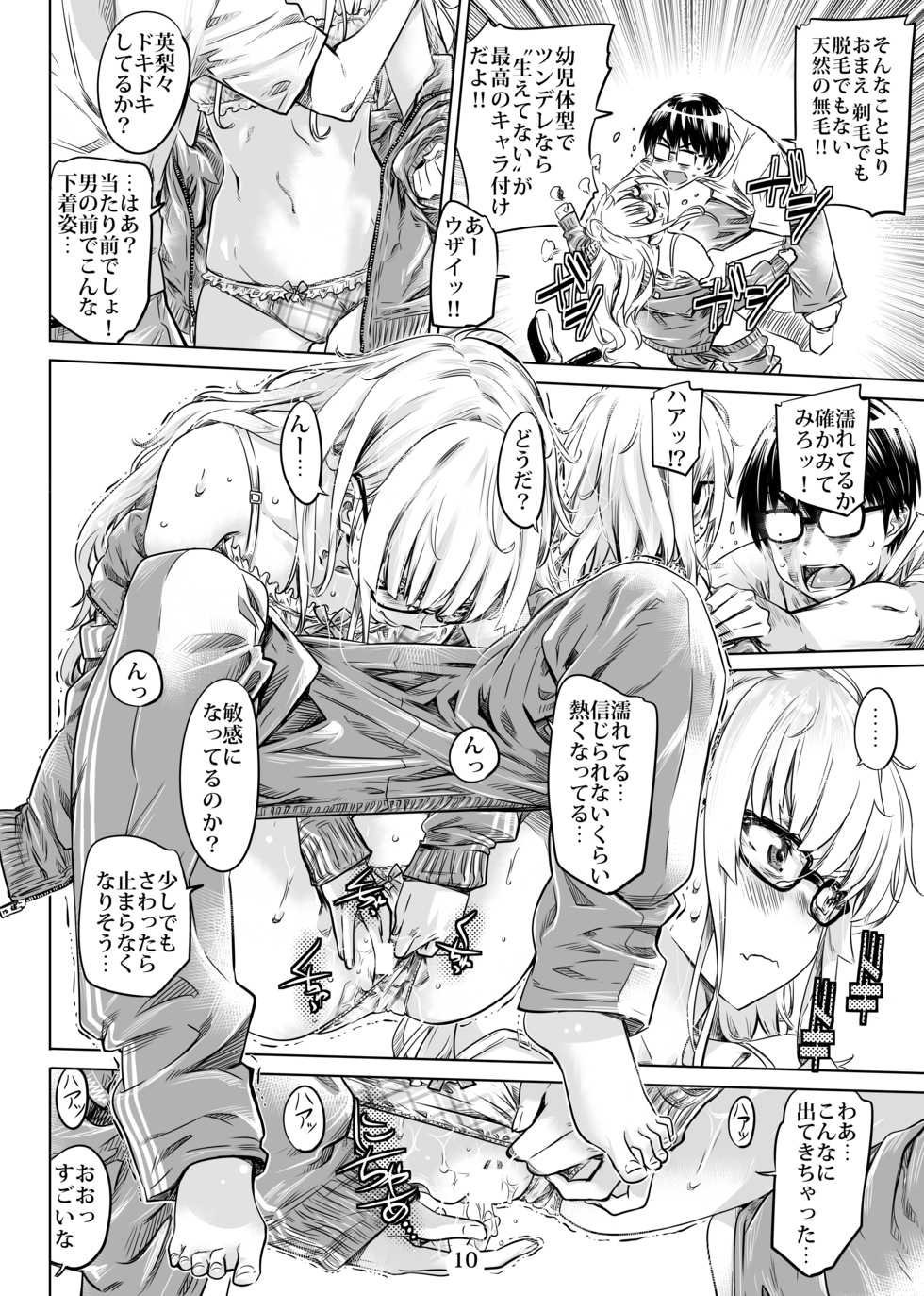 [MARUTA Production (MARUTA)] Saenai Ero Doujin Sensei no Kudokikata (Saenai Heroine no Sodatekata) [Digital] - Page 10