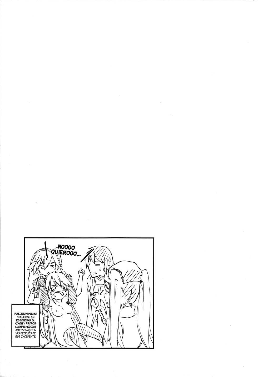 (Waru no desu… Ouji) [ZIGZAG (Hirno)] Yamitsuki Sybilla (Sennen Sensou Aigis) [Spanish] - Page 22