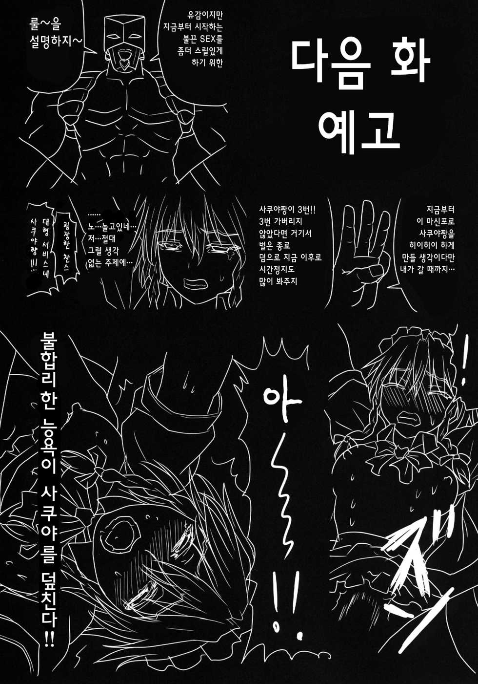 [Sumeragi Designs (Sumeragi Seisuke)] D4C (Touhou Project) [Korean] [Digital] - Page 22