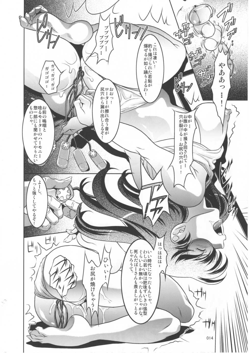 (C92) [Garakuta-ya (Neko Manma)] La Maison vin trop jeune 4 (Maison Ikkoku) - Page 13
