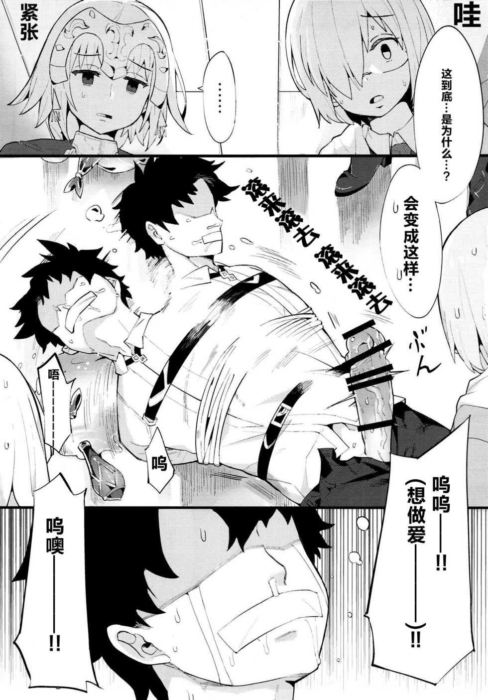 (C93) [Tuzi Laoda (Henrybird9)] Chaldea Shiki Seiyoku Shori System ~Kouhai to Seijo-tachi no Baai~ (Fate/Grand Order) [Chinese] [脸肿汉化组] - Page 3