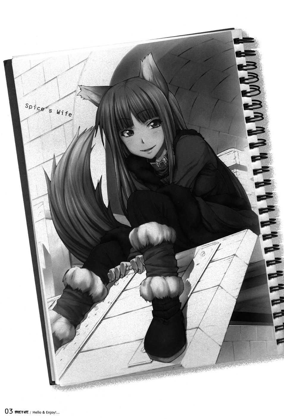 (C74) [blue+α (Ifuji Shinsen)] SPiCE'S WiFE (Spice and Wolf) [Spanish] {NightowScans} - Page 3
