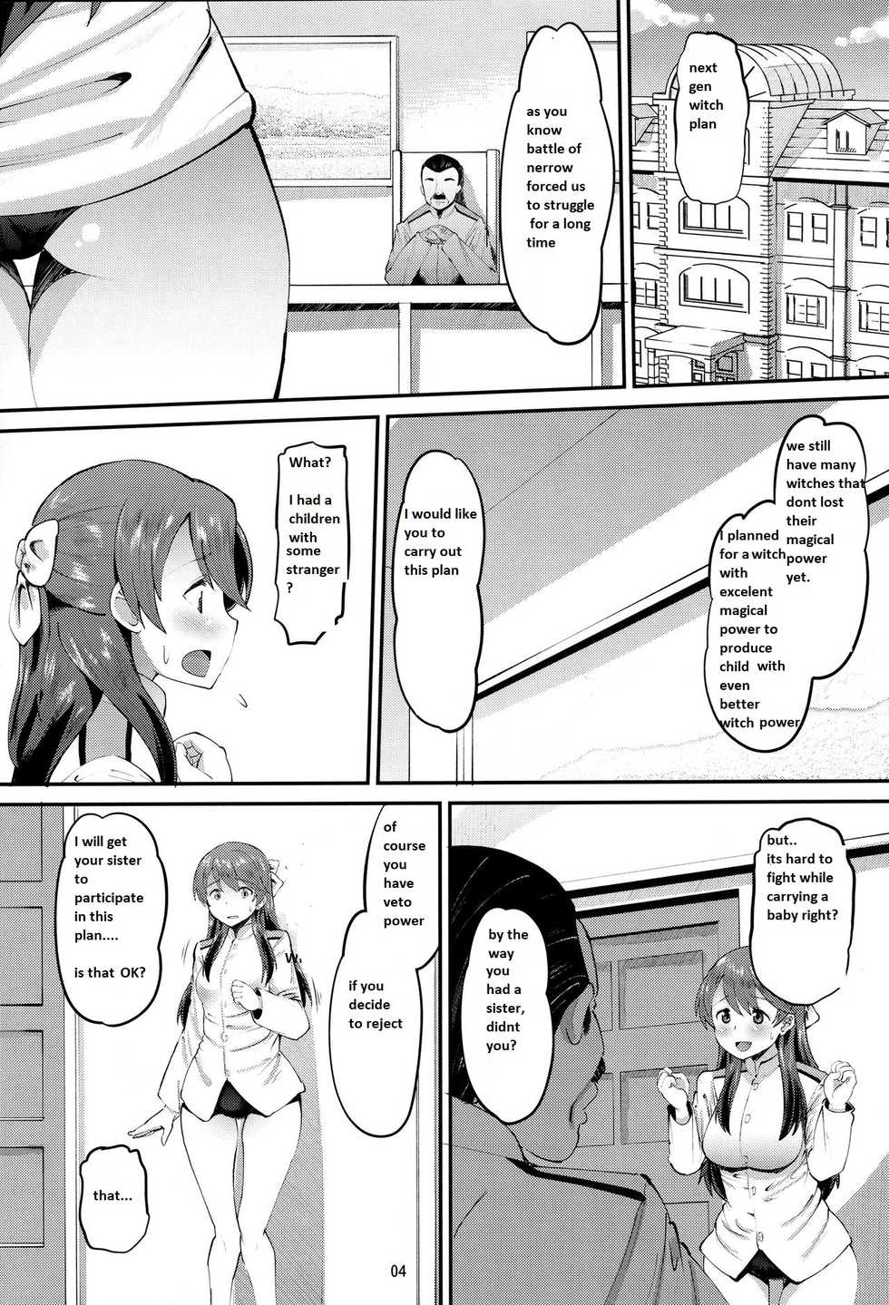 (C91) [AMP (Norakuro Nero)] 502 Haramase Butai (Brave Witches) [English] [Vulture_ireng] - Page 3