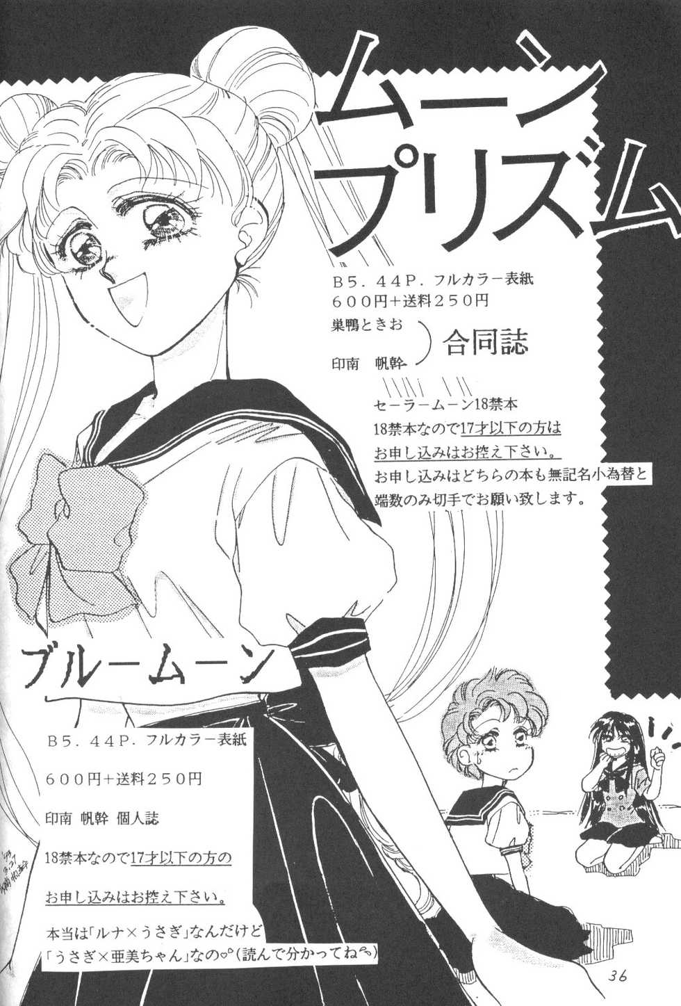 (C44) [Kouyoudou (Inami Homiki)] Chibiusa! (Bishoujo Senshi Sailor Moon) - Page 35