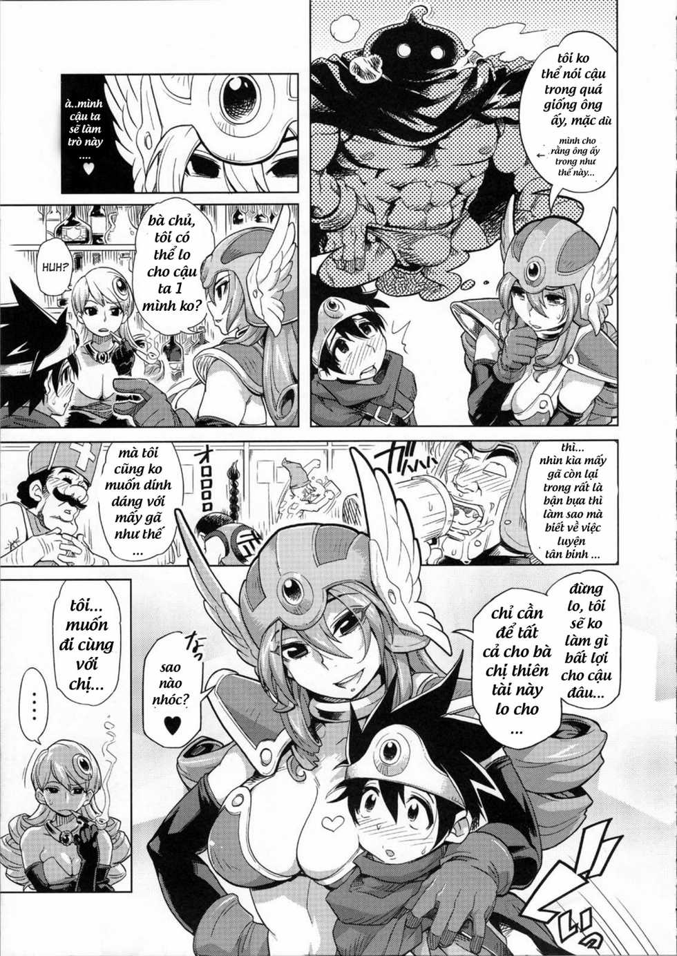 (C75) [Finecraft69 (6ro-)] Bouken Shiyo! Kanzenban | Let's Have An Adventure! (Dragon Quest III) [Vietnamese Tiếng Việt] [RanYakumo] - Page 4