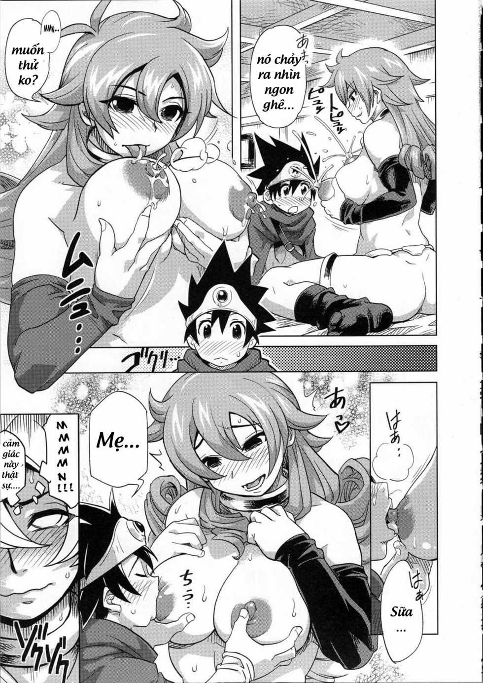 (C75) [Finecraft69 (6ro-)] Bouken Shiyo! Kanzenban | Let's Have An Adventure! (Dragon Quest III) [Vietnamese Tiếng Việt] [RanYakumo] - Page 8