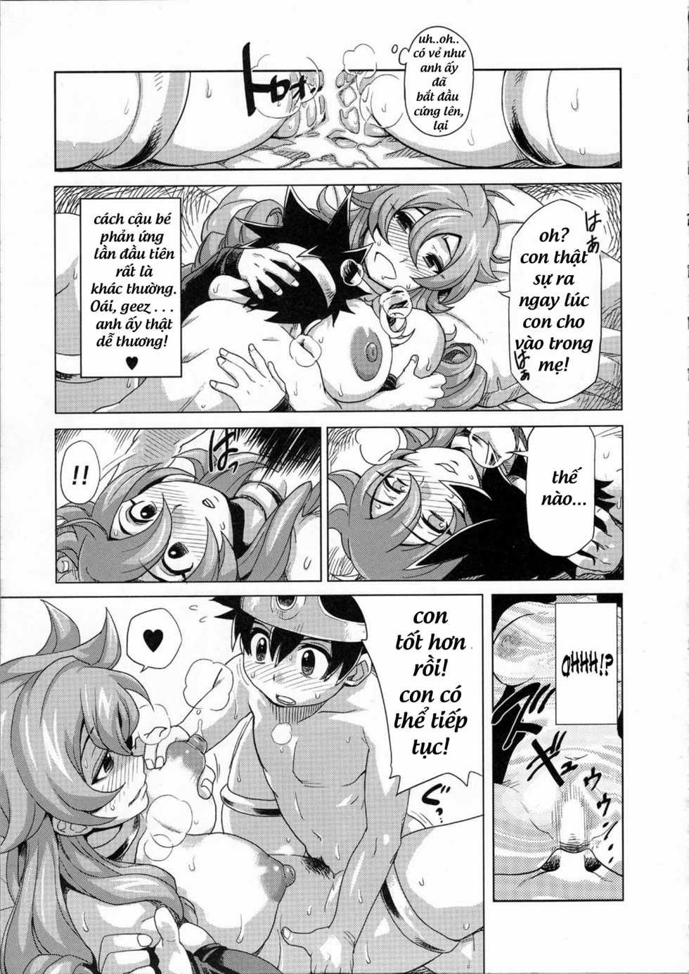 (C75) [Finecraft69 (6ro-)] Bouken Shiyo! Kanzenban | Let's Have An Adventure! (Dragon Quest III) [Vietnamese Tiếng Việt] [RanYakumo] - Page 12