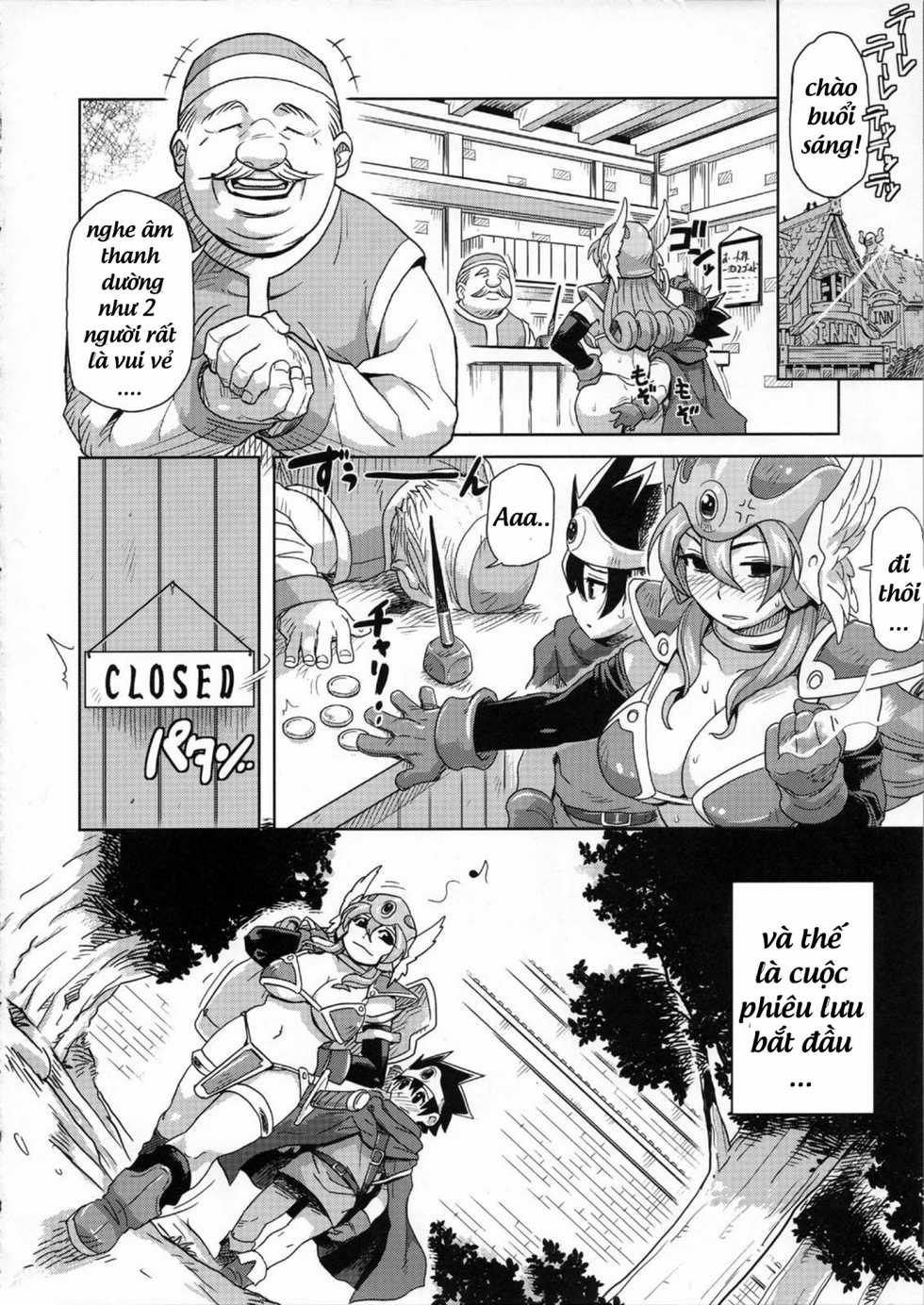(C75) [Finecraft69 (6ro-)] Bouken Shiyo! Kanzenban | Let's Have An Adventure! (Dragon Quest III) [Vietnamese Tiếng Việt] [RanYakumo] - Page 17