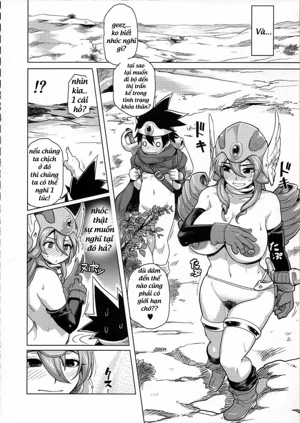 (C75) [Finecraft69 (6ro-)] Bouken Shiyo! Kanzenban | Let's Have An Adventure! (Dragon Quest III) [Vietnamese Tiếng Việt] [RanYakumo] - Page 21