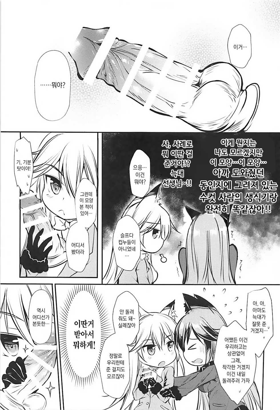 (C93) [Apple Effect (MurasakiO)] Ero Shoujo Gingitsune-chan | 에로 소녀 은여우 쨩 (Kemono Friends) [Korean] - Page 7