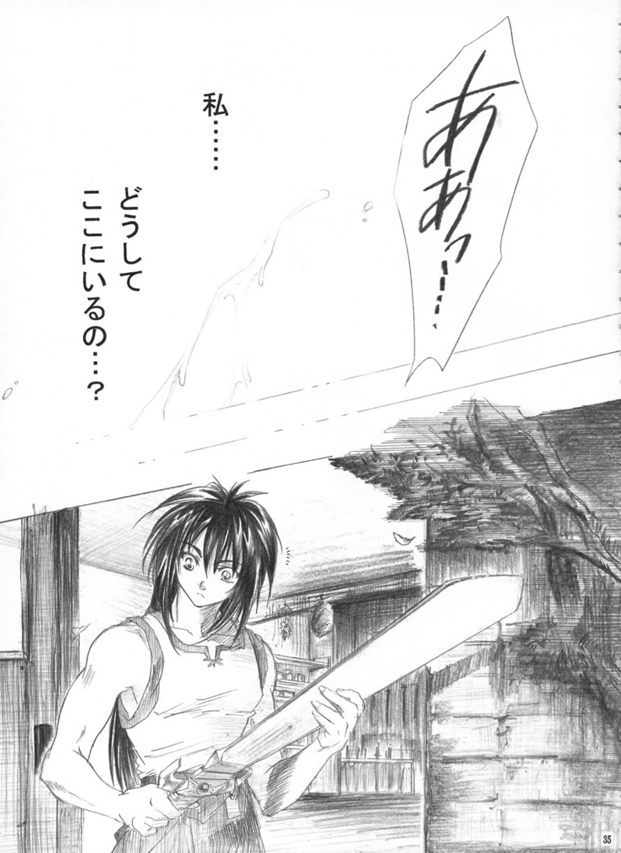 (C62) [Toko-ya (HEIZO, Kitoen)] Yasashii Uta (Breath of Fire II) - Page 34