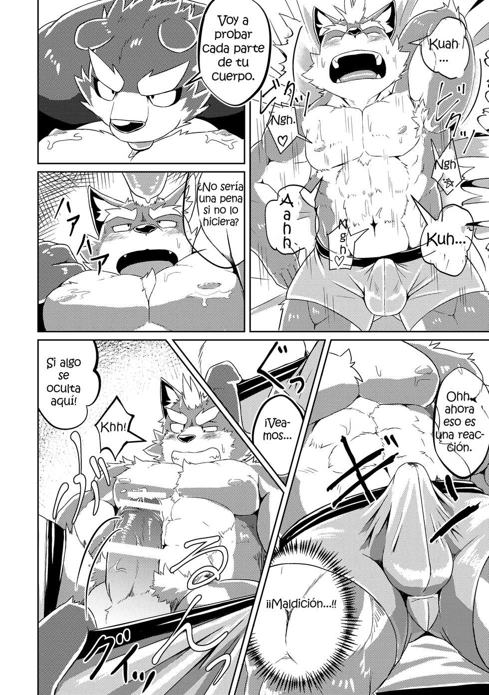 [Koukyuu denim ni wa shichimi o kakenaide (futee)] PASSION Ookami Sousuke no Junan | La Pasión de Ookami Sousuke [Spanish] [Surthan] [Digital] - Page 39