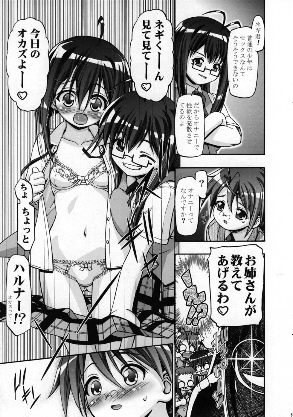 (SC36) [Gambler Club (Kousaka Jun)] Mahora Gakuen TyuuToubo 3-A 2 Jikanme (Mahou Sensei Negima!) [Decensored] - Page 4