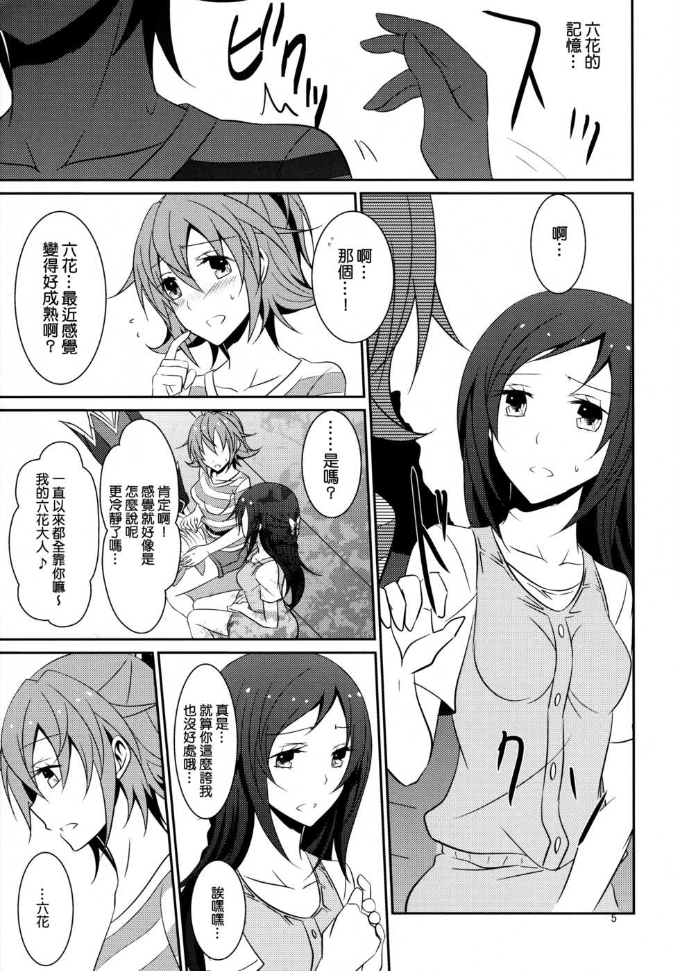 (C85) [434 Not Found (isya)] Re:Birth (Dokidoki! Precure) [Chinese] [补丁布丁汉化组E] - Page 7