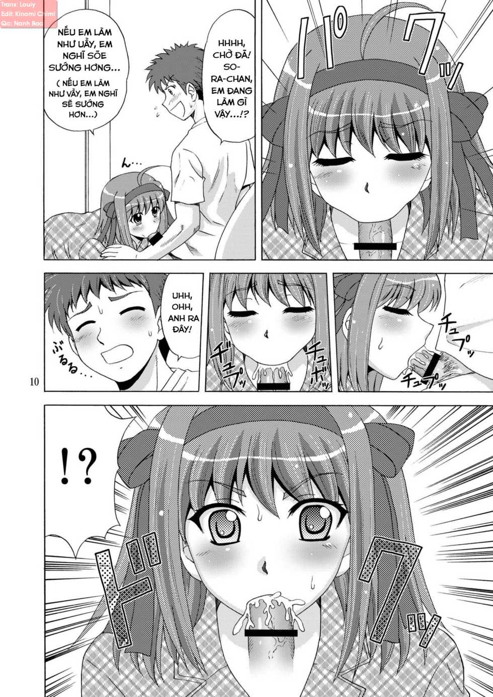 [YASRIN-DO (Yasu Rintarou)] Papa no Iu Koto Nante Kikimasen! (Papa no Iu koto wo Kikinasai!) [Vietnamese Tiếng Việt] [Rebelliones Team] [Digital] - Page 10