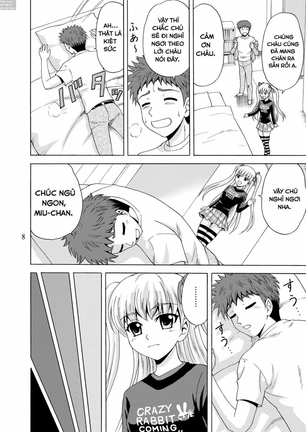 [YASRIN-DO (Yasu Rintarou)] Papa no Iu Koto Nante Kikimasen! 2 (Papa no Iu koto wo Kikinasai!) [Vietnamese Tiếng Việt] [Rebelliones Team] [Digital] - Page 8