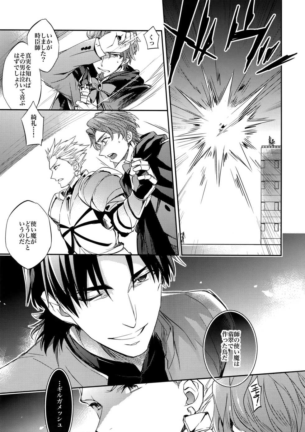 (SPARK10) [Crazy9 (Ichitaka)] Aru Daikousha no Shuki Bangaihen ~Aru Majutsushi no Keikaku (Fate/Zero) - Page 10