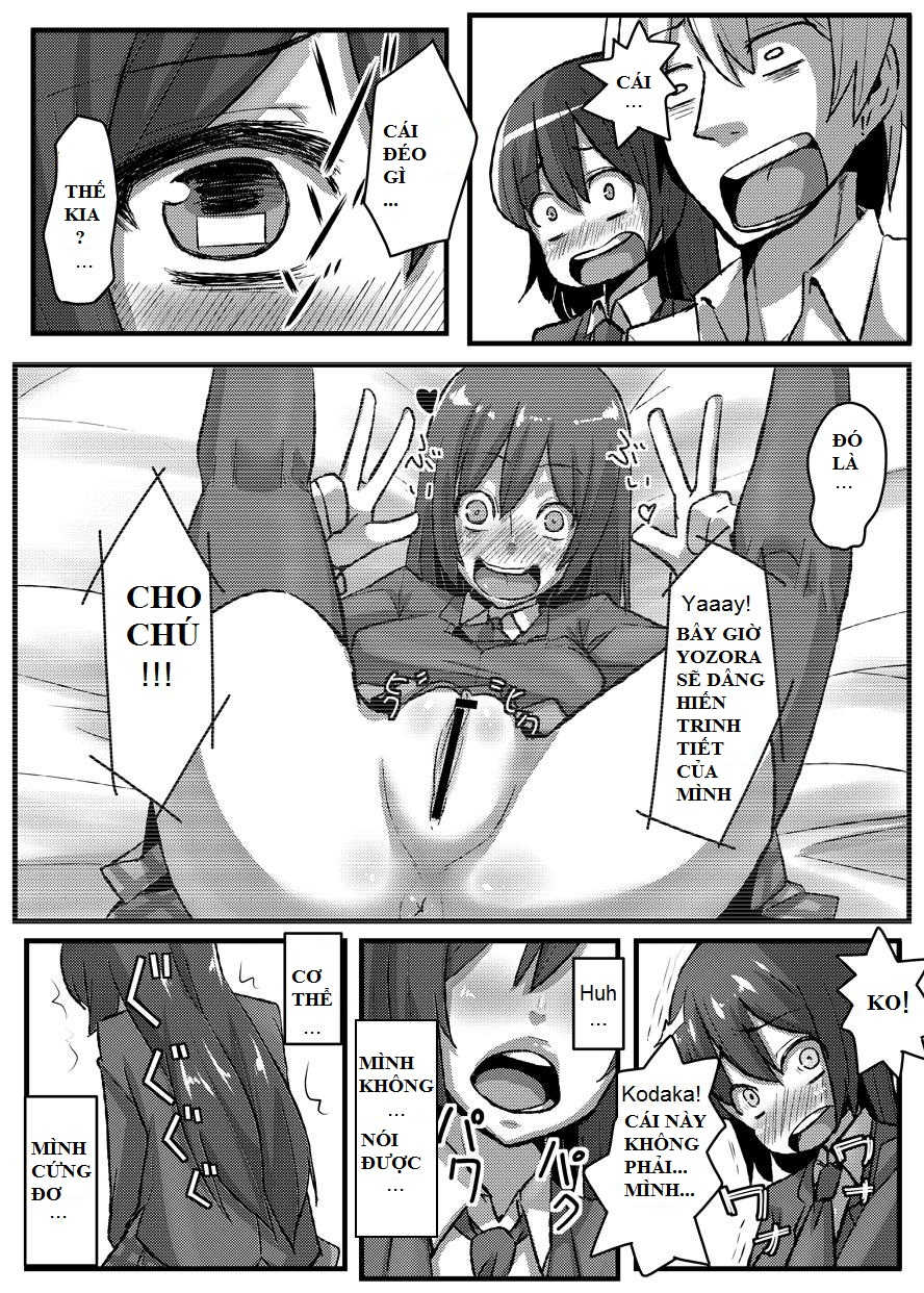 (C80) [Null Mayu (Chimosaku)] Boku wa Yozora wo (Boku wa Tomodachi ga Sukunai) [Vietnamese Tiếng Việt] [NTR Victory Team] - Page 16