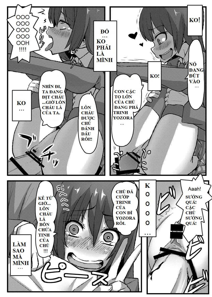 (C80) [Null Mayu (Chimosaku)] Boku wa Yozora wo (Boku wa Tomodachi ga Sukunai) [Vietnamese Tiếng Việt] [NTR Victory Team] - Page 17