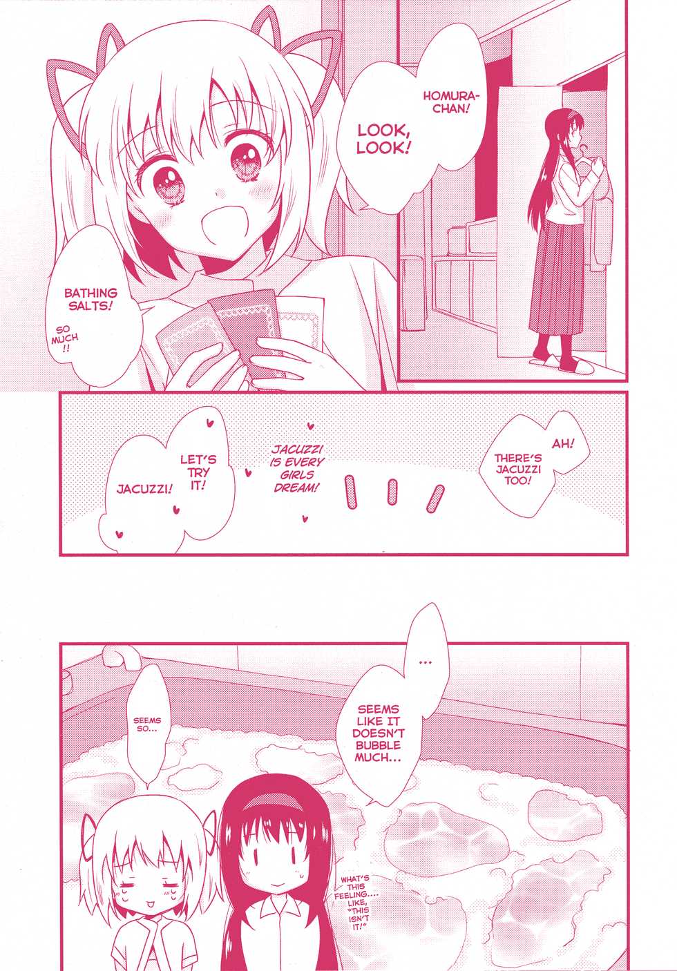 (C87) [Fukuya, CITRON (Tama II, Yamada Ako)] Kanojo ga Ofuro ni Haittara (Puella Magi Madoka Magica) [English] - Page 9