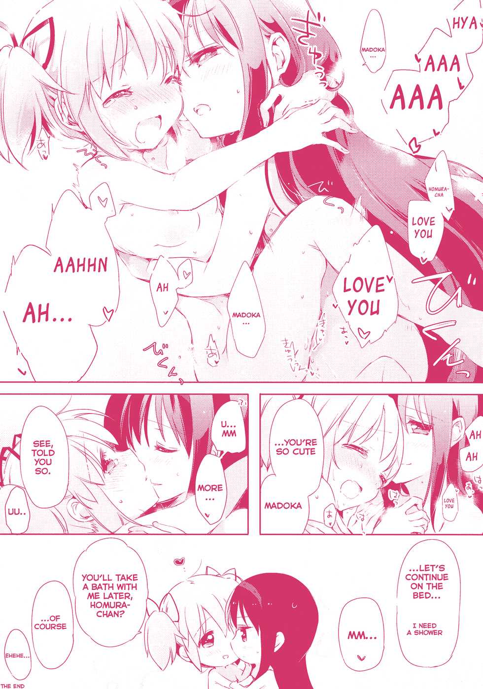 (C87) [Fukuya, CITRON (Tama II, Yamada Ako)] Kanojo ga Ofuro ni Haittara (Puella Magi Madoka Magica) [English] - Page 33