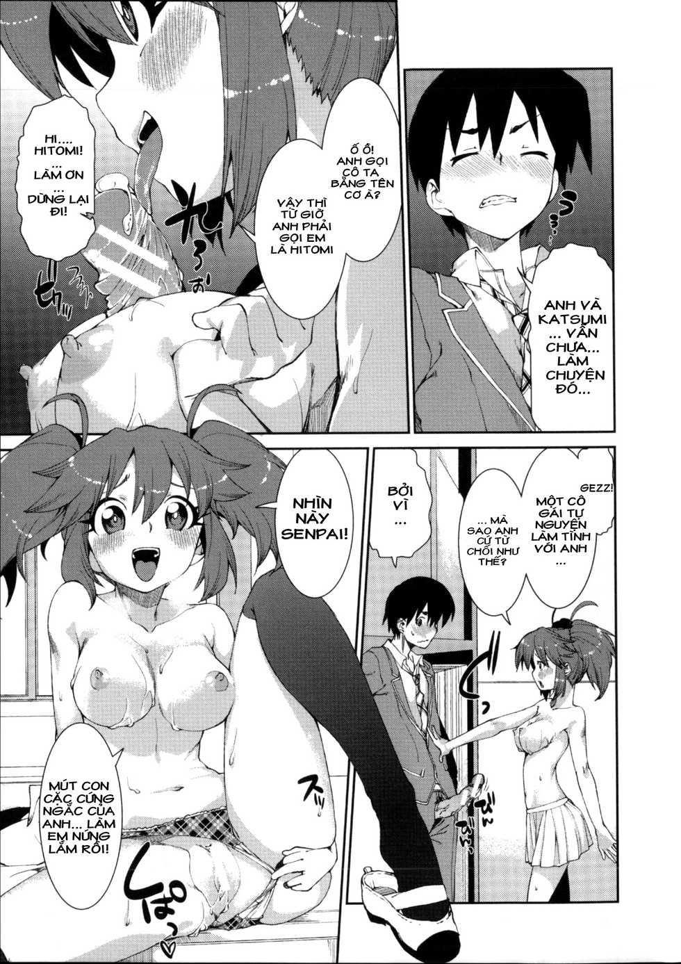 [Akitsuki Itsuki] Switch H Sketch (Ibitsu na Kanojo wa Nenjuu ~Heat!!~) [Vietnamese Tiếng Việt] [Demon Victory Team] - Page 21