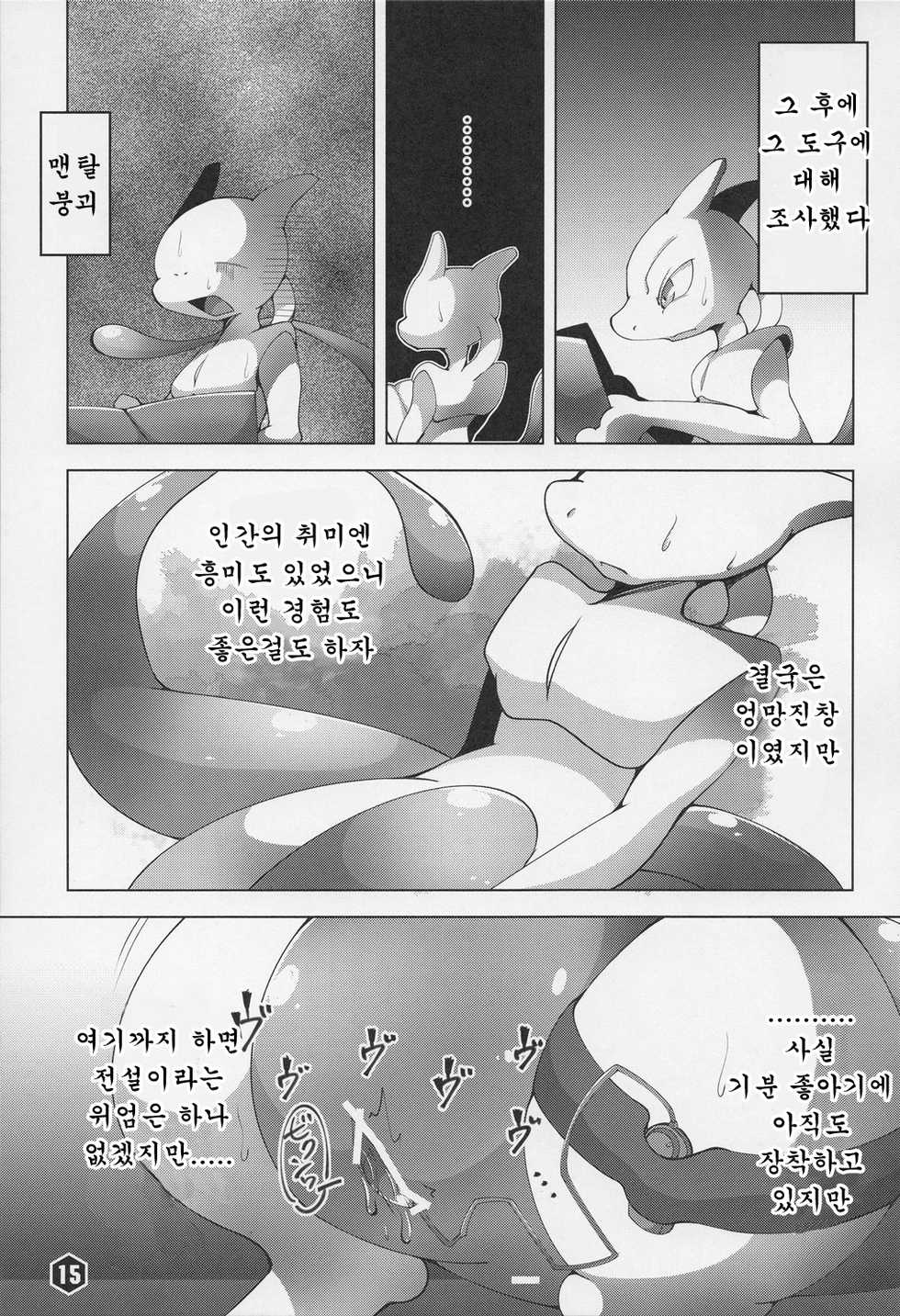 (C91) [Amthena.+ (Various)] THE GROOVY!! (Pokémon) [Korean] [호접몽] - Page 14