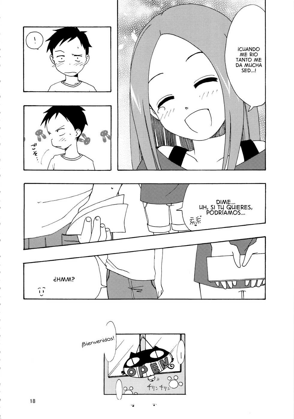 (C92) [Shinohara Heavy Industry (Haruna Mao, Ukyochu)] Karakaix 2 (Karakai Jouzu no Takagi-san) [Spanish] [NeoProject Scanlation] - Page 17