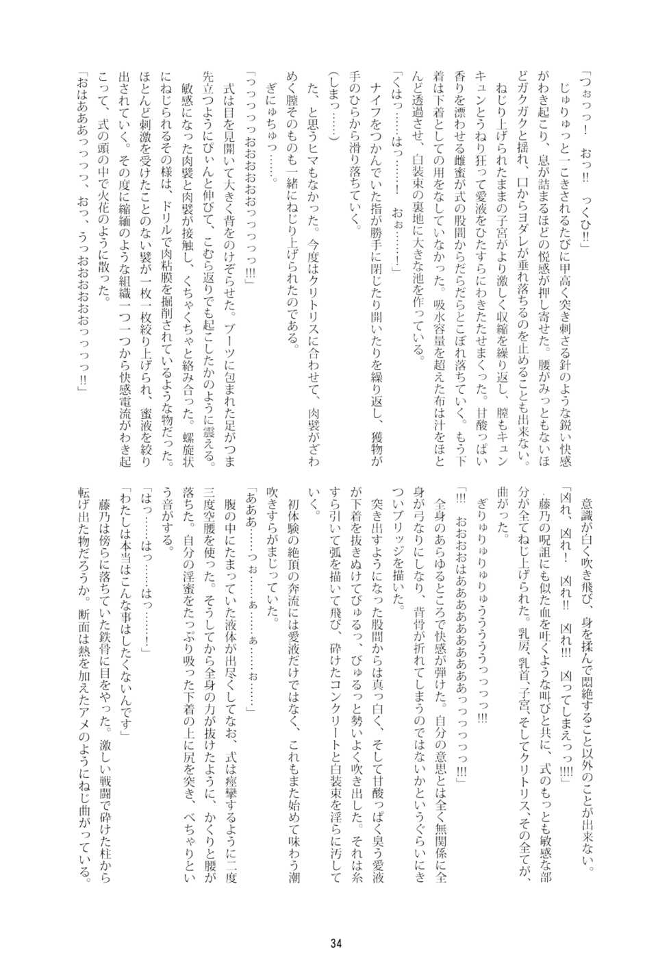 (C74) [RUBBISH Selecting Squad (Namonashi)] RE 08 (Kara no Kyoukai) [English] - Page 32