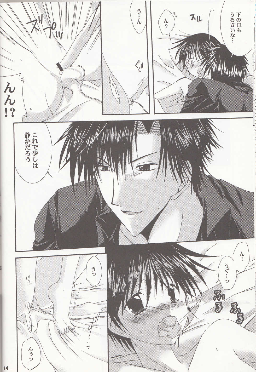 (CCTokyo98) [LOVESEAT (Yuhka, Michiyo)] special holiday (Prince of Tennis) - Page 13