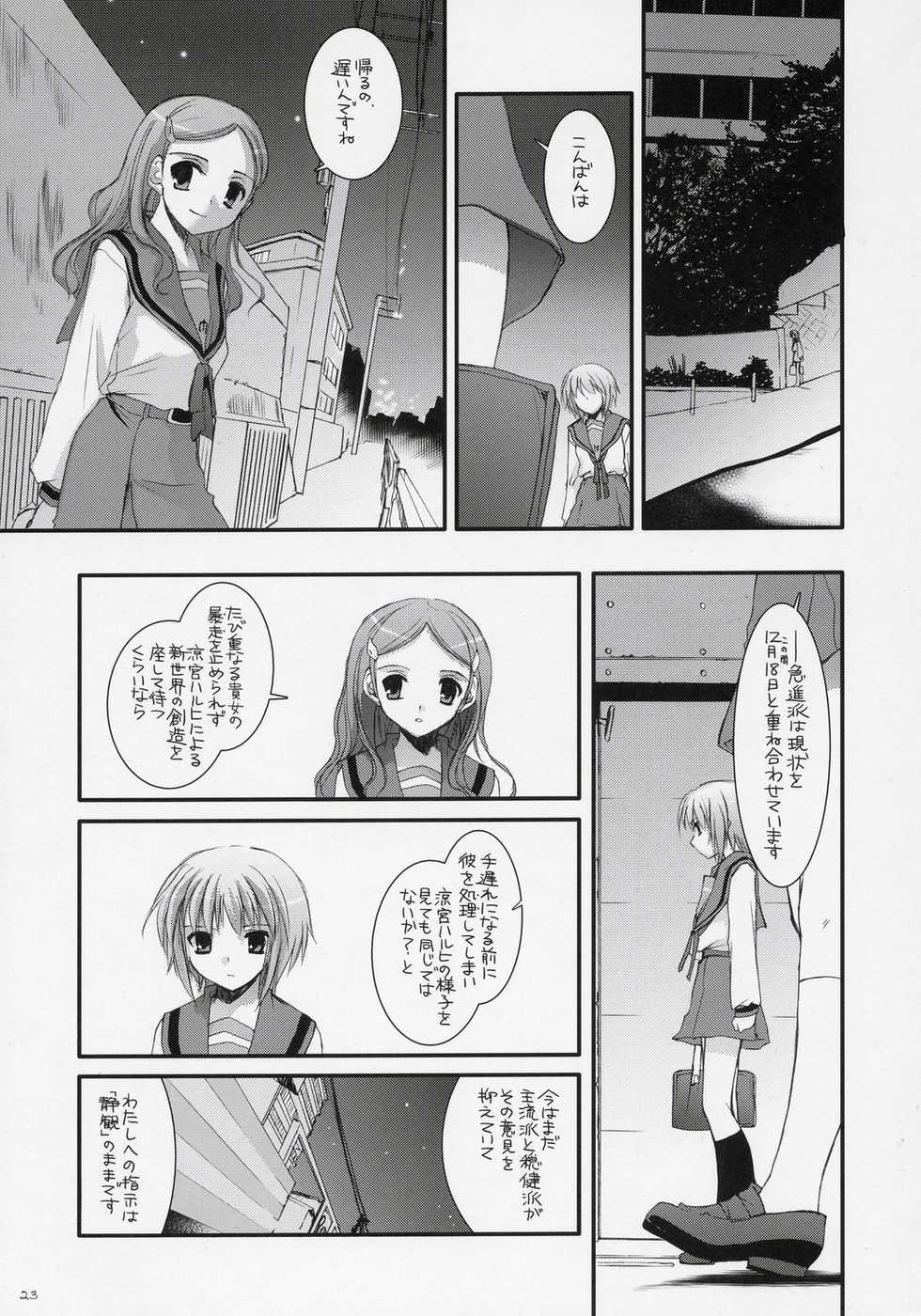 (SC33) [Digital Lover (Nakajima Yuka)] D.L. action 37 (The Melancholy of Haruhi Suzumiya) - Page 22