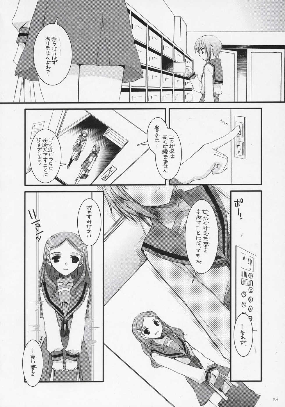(SC33) [Digital Lover (Nakajima Yuka)] D.L. action 37 (The Melancholy of Haruhi Suzumiya) - Page 23