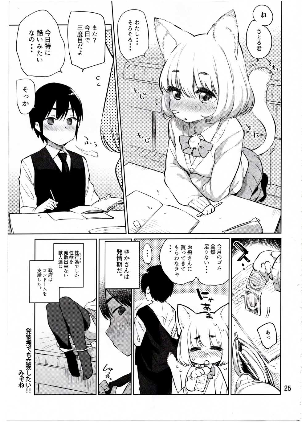 (C93) [Mayoineko (Various)] Kemokko Lovers 8 - Page 24