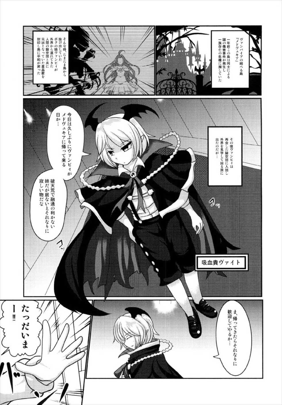 (C93) [Bouzen Meiden R (Anago)] Boku no Ane ga Konna ni Kyonyuu na Wake ga Nai (Granblue Fantasy) - Page 3