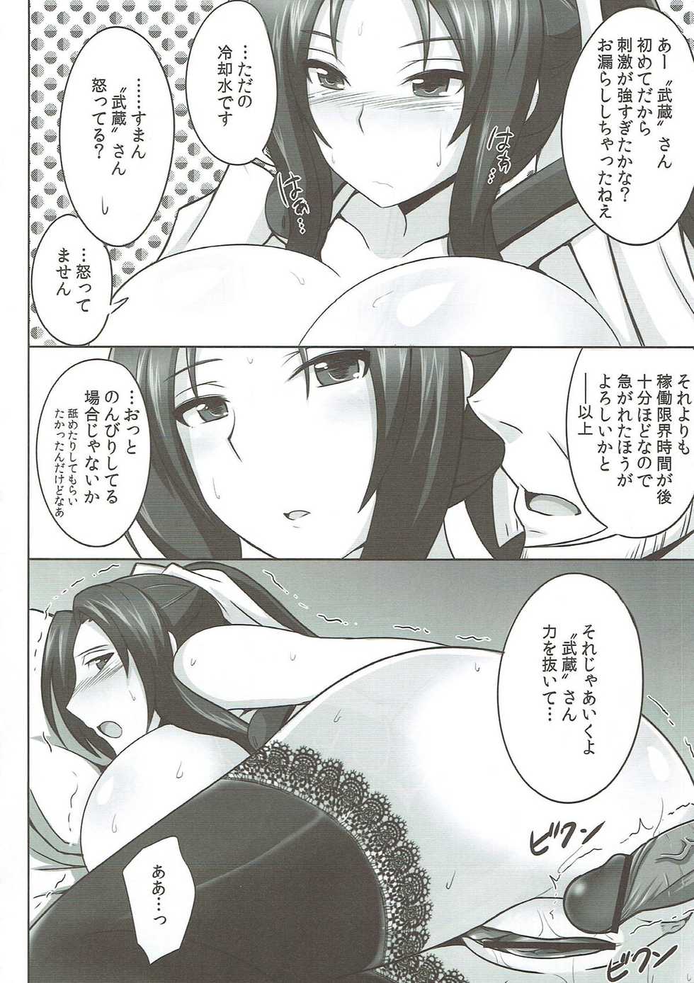 (Dai 5 Kai Chikashiki Shinkou no tame no Doujinshi Kouzu Kai) [Yuasa Rengou (Jean Louis)] Jijo-shiki Romance (Kyoukai Senjou no Horizon) - Page 9