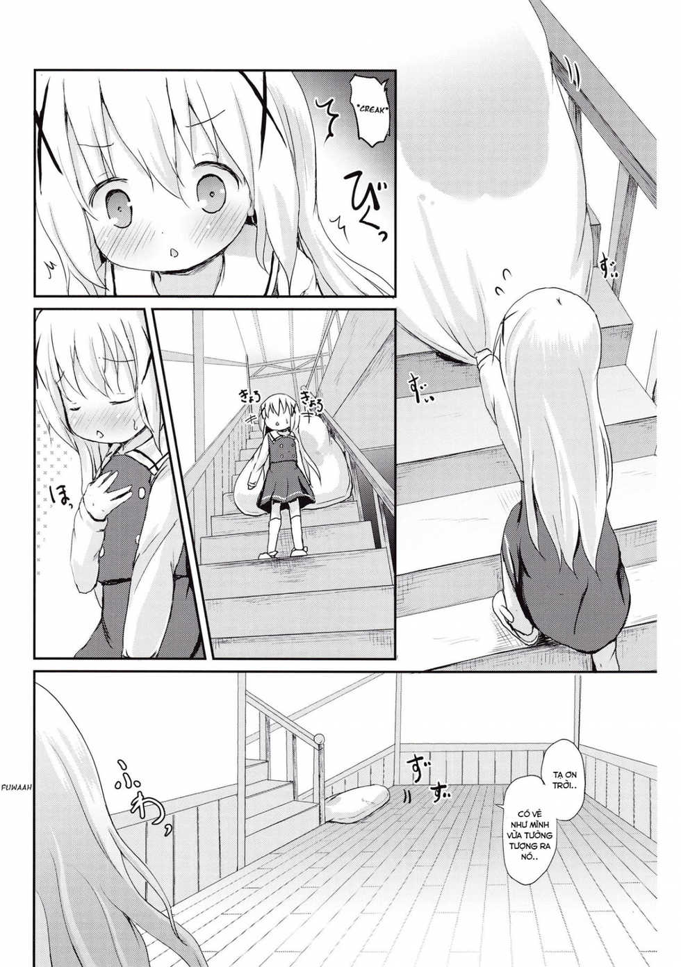 (CT27) [Netekuras (Lolisin)] Moshikashite, Chino-chan Onesho Shichatta no?? (Gochuumon wa Usagi desu ka?) [Vietnamese Tiếng Việt] [Loli Fansub] - Page 7