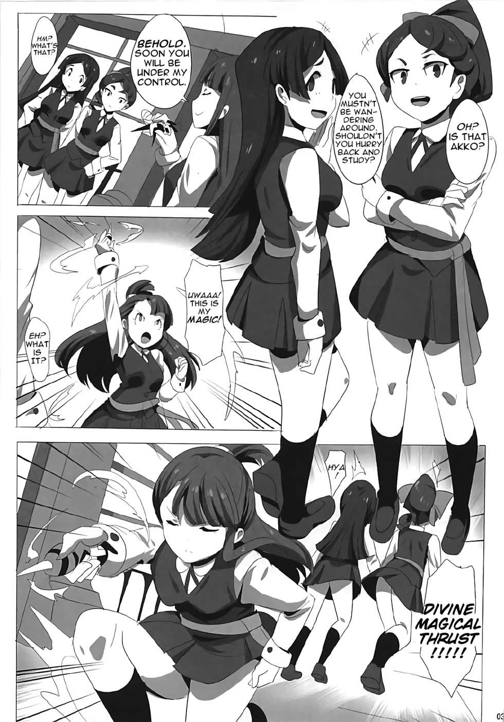 [Magukappu (Magukappu)] Dai Akko (Little Witch Academia) [English] [tabibit0] - Page 4