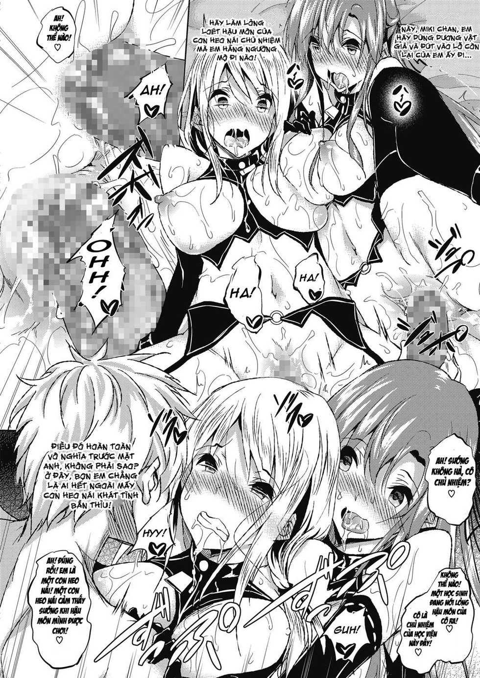 [Fukuyama Naoto] Saint Yurigaoka Jogakuen Seido-kai Saishuuwa | Saint Yurigaoka Jogakuen Seido-kai Conclusion (COMIC Megastore Alpha 2017-05) [Vietnamese Tiếng Việt] [Đại Sắc Lang] [Digital] - Page 20