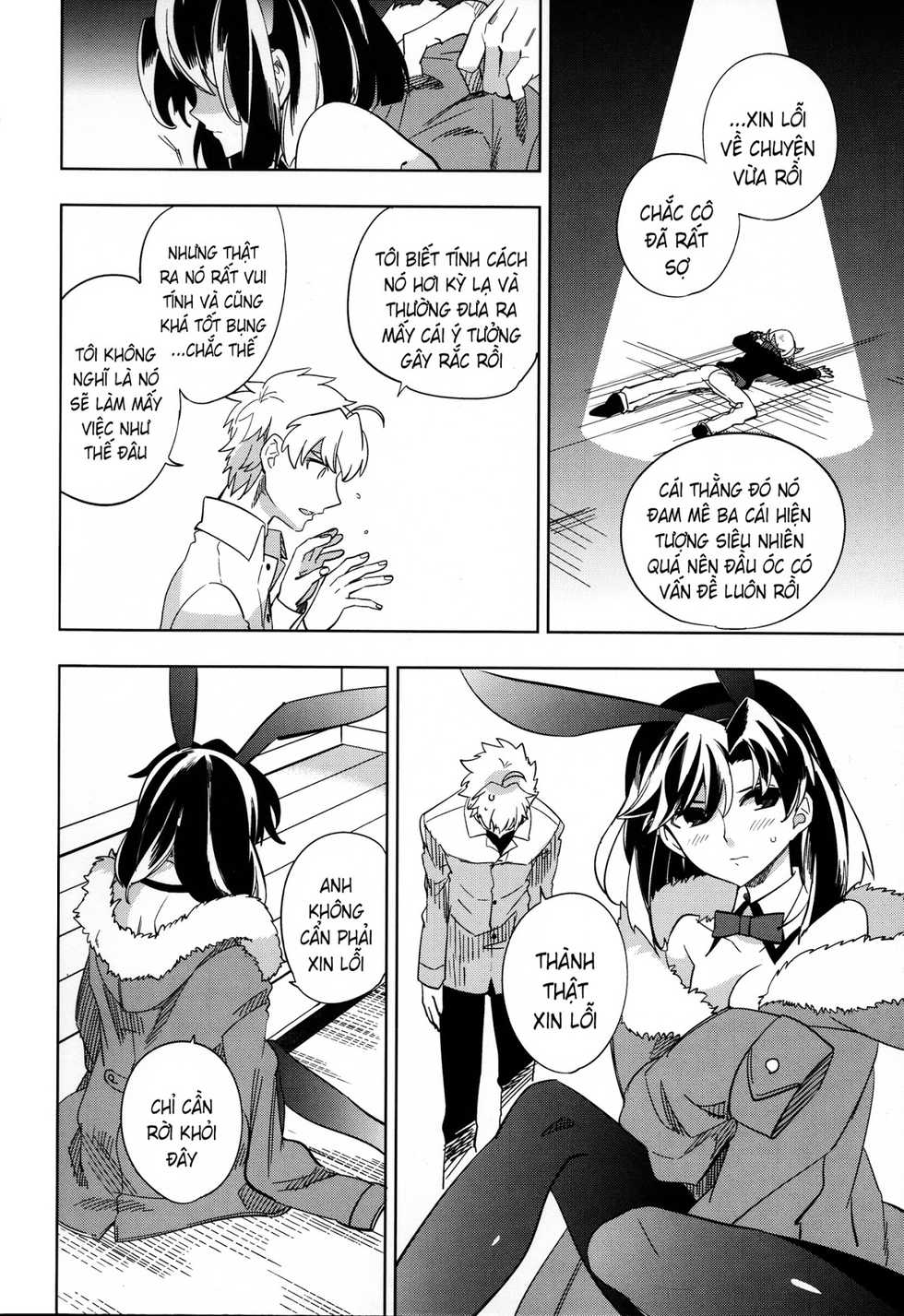 (COMITIA107) [goo-paaa (Ocha)] Yojo-han Bunny [Vietnamese Tiếng Việt] [Demon Victory Team] - Page 11