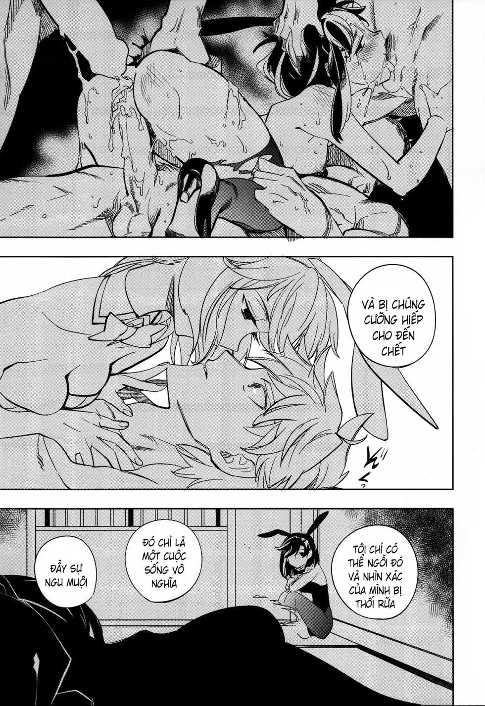 (COMITIA107) [goo-paaa (Ocha)] Yojo-han Bunny [Vietnamese Tiếng Việt] [Demon Victory Team] - Page 28