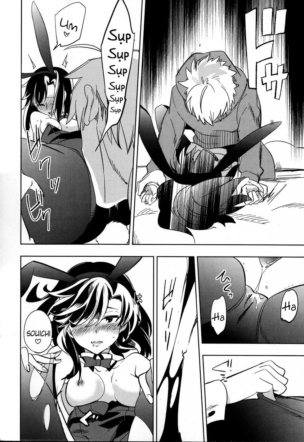 (COMITIA107) [goo-paaa (Ocha)] Yojo-han Bunny [Vietnamese Tiếng Việt] [Demon Victory Team] - Page 33