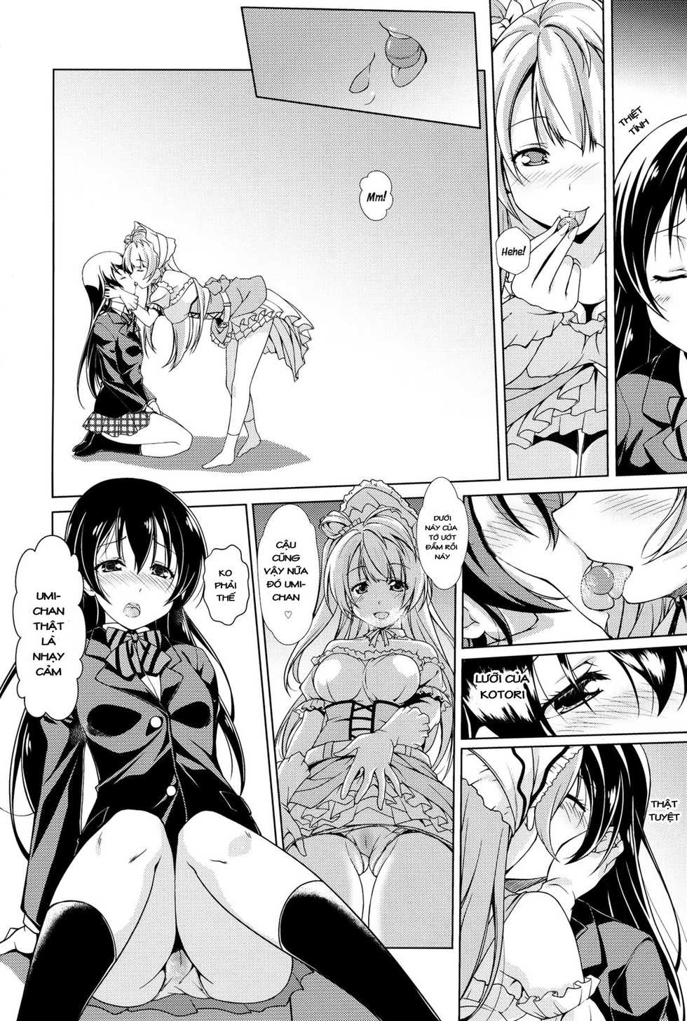 (SC65) [MuraMura Pocky, Sinosino (Kasumi, Sinohara Sinome)] Bavarois Passion (Love Live!) [Vietnamese Tiếng Việt] [Demon Victory Team] - Page 4