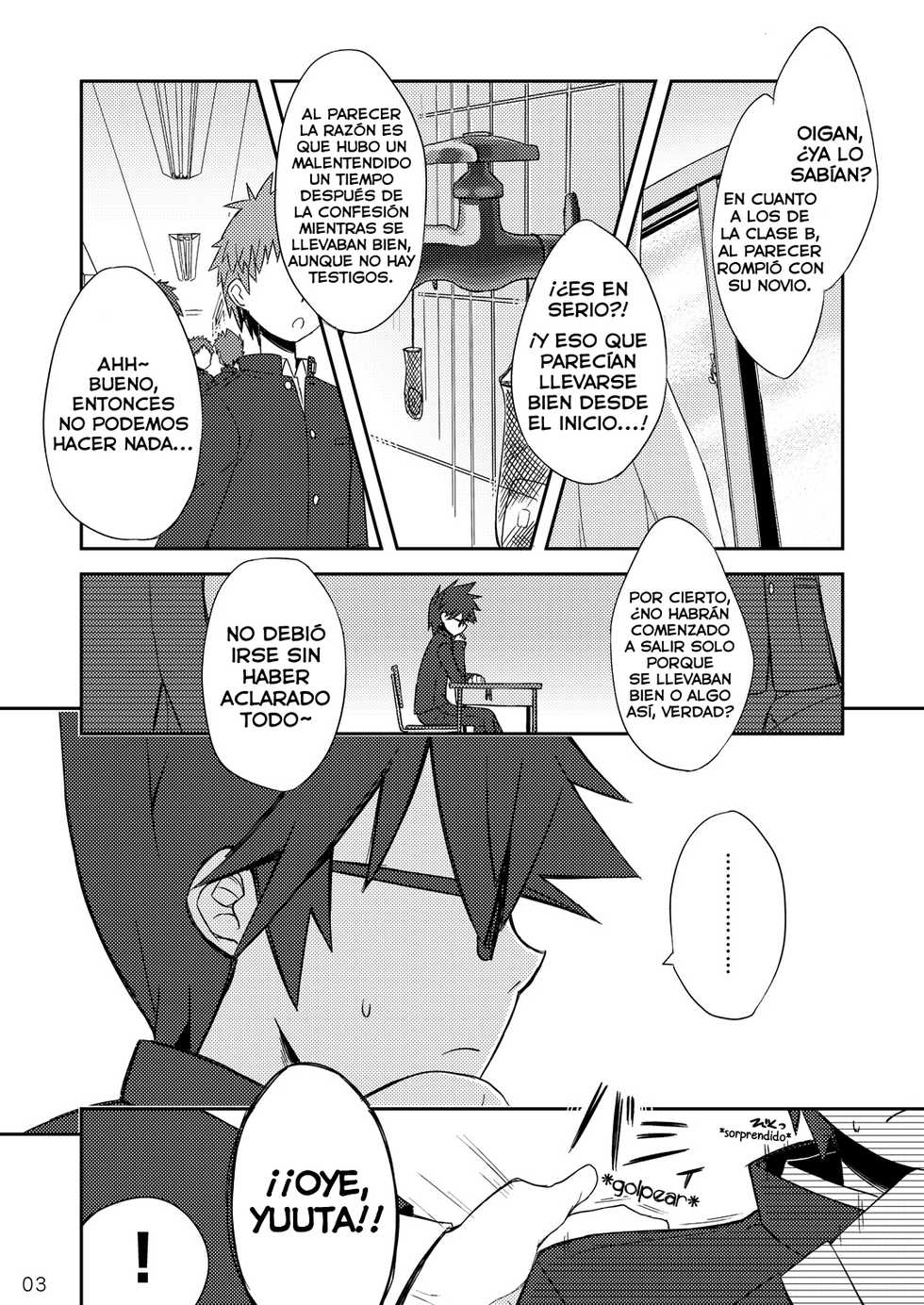 [Drum-kan (Kine)] Daiki-kun to Yuuta-kun. [Jou] [Spanish] [El Blog de Yuuta] [Digital] - Page 4