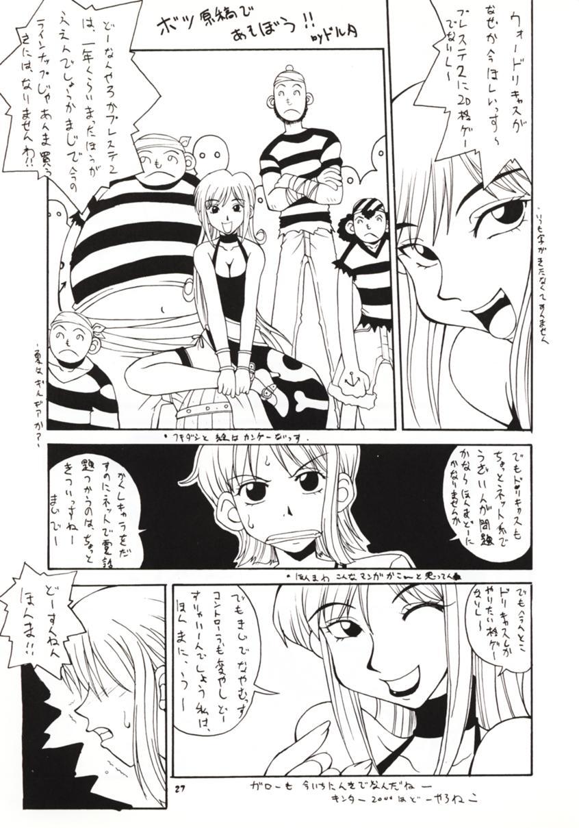 (CR27) [MANGANA (Doluta, Nishimo)] LOVE NAMI (One Piece) [Spanish] [kalock] - Page 26