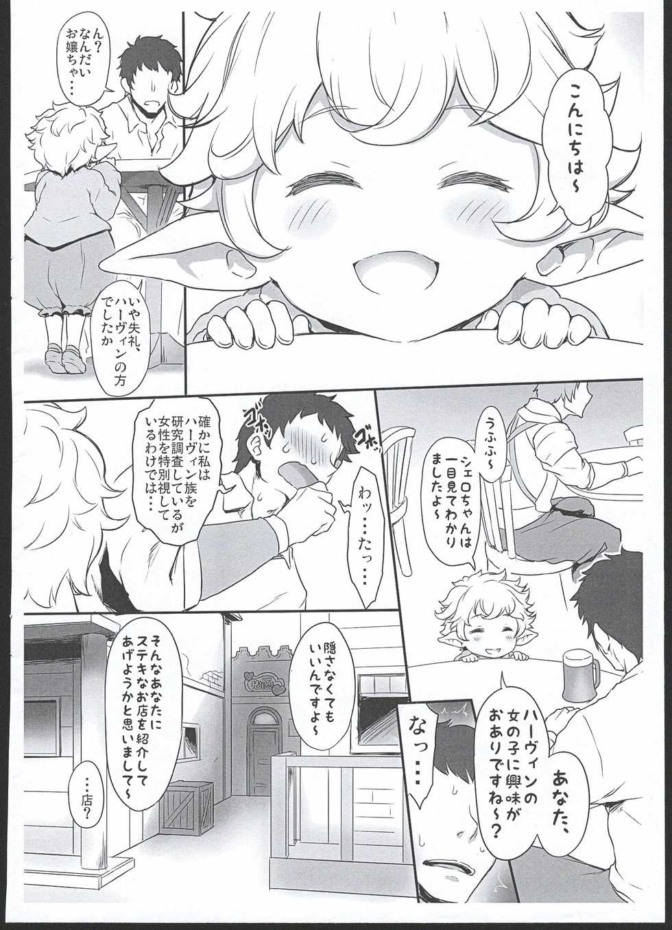 (C93) [ASGO (Zanzi)] Harvin Seitai Chousa Kiroku File. 3 (Granblue Fantasy) - Page 2