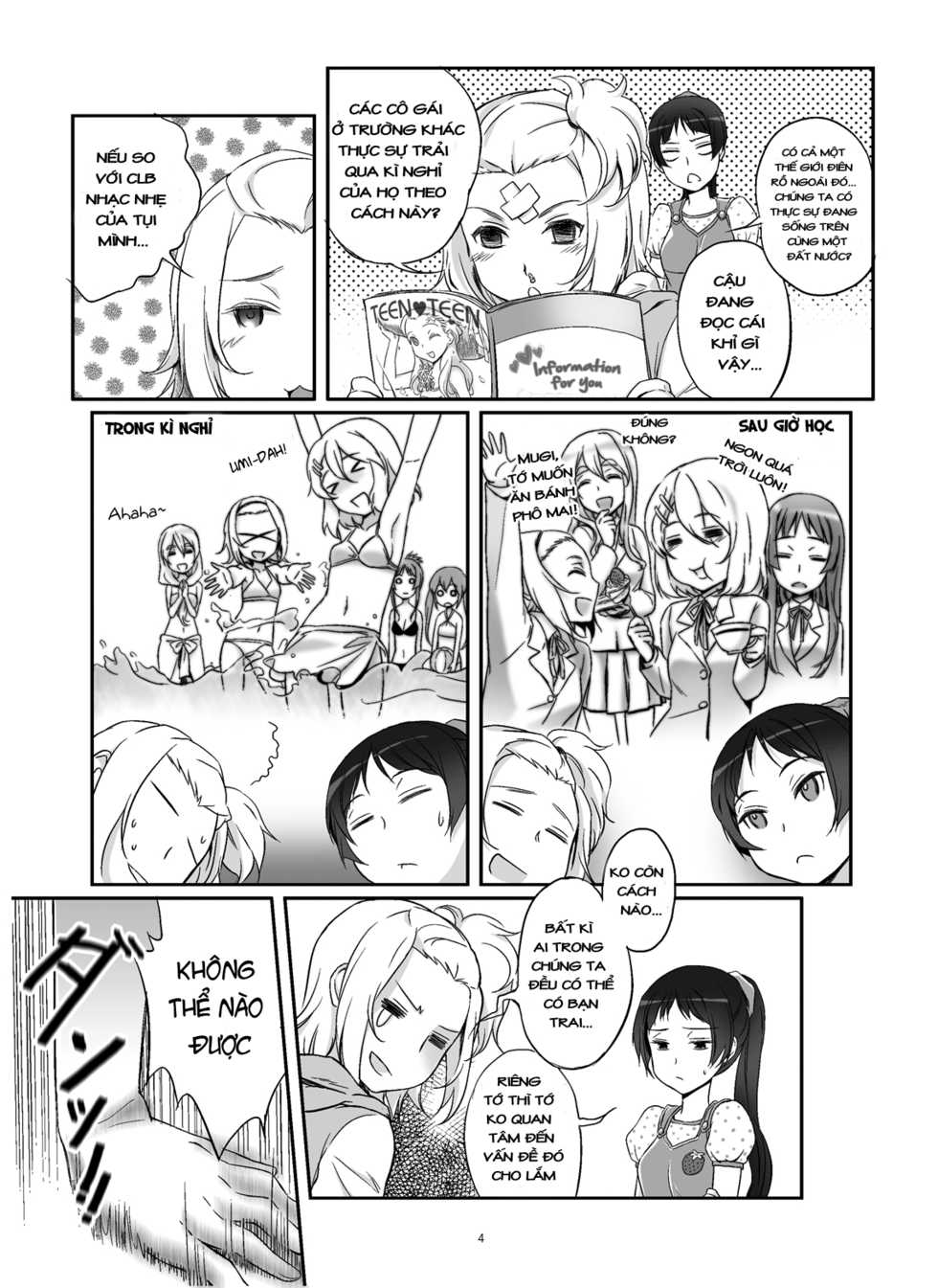 [soramimi (Mytyl)] lesson!! (K-ON!) [Vietnamese Tiếng Việt] {Demon Victory Team} [Digital] - Page 5