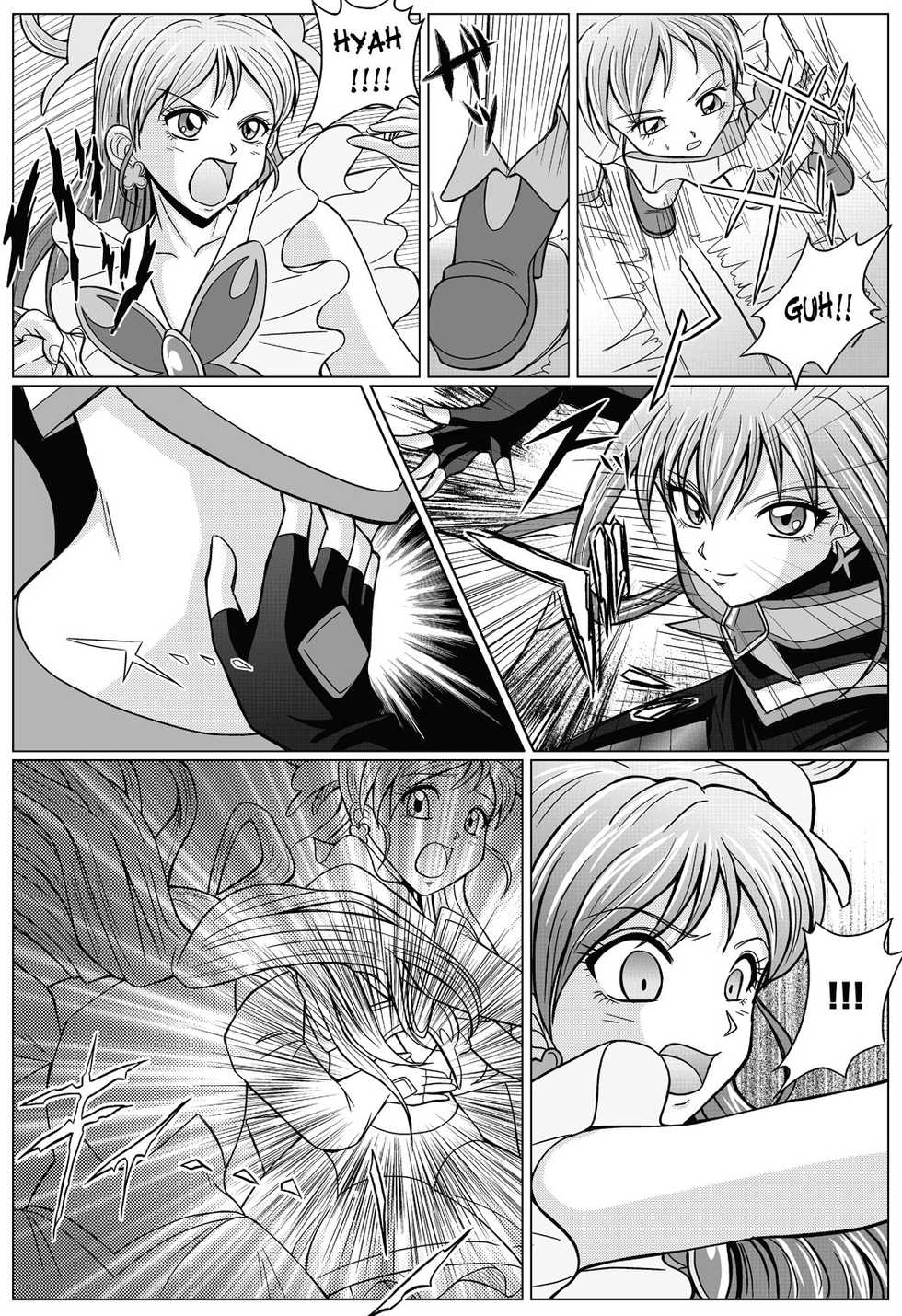 [MACXE'S (monmon)] Mou Hitotsu no Ketsumatsu ~Henshin Heroine Kairaku Sennou Yes!! Precure 5 Hen~ | Otra conclusión (Yes! PreCure 5) [Spanish] [SaHa] - Page 5