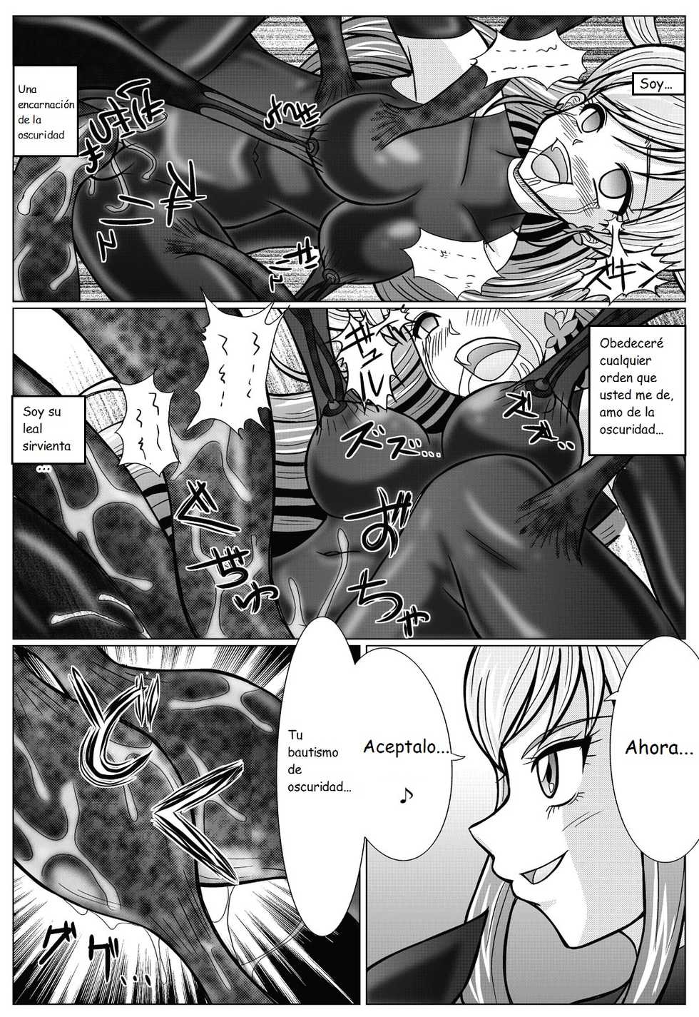 [MACXE'S (monmon)] Mou Hitotsu no Ketsumatsu ~Henshin Heroine Kairaku Sennou Yes!! Precure 5 Hen~ | Otra conclusión (Yes! PreCure 5) [Spanish] [SaHa] - Page 17