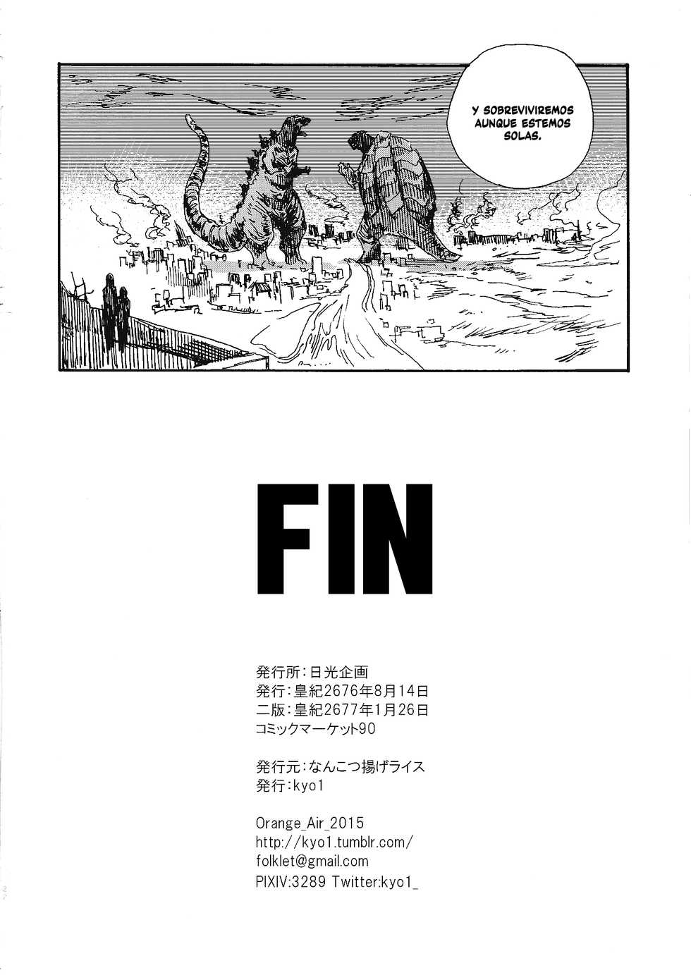 [Nankotsu Age Rice (kyo1)] Godzilla Gamera Einherjar Daiguuzou Souinkou (THE IDOLM@STER CINDERELLA GIRLS) [Spanish] {Ongomarrano} [2017-01-26] - Page 21