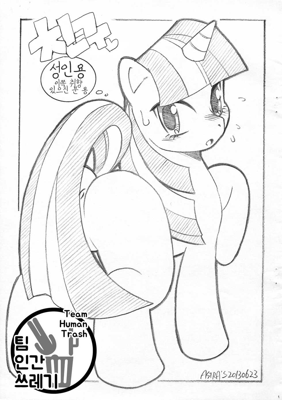(SC60) [ASTRA'S (ASTRA)] Tomodachi (My Little Pony: Friendship Is Magic) [Korean] [TeamHT] - Page 1
